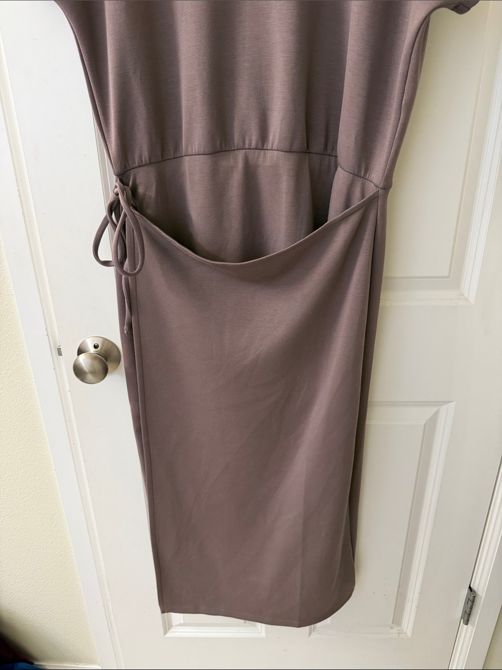 SPANX Mauve Tie-Waist Midi Dress - Picture 4 of 6